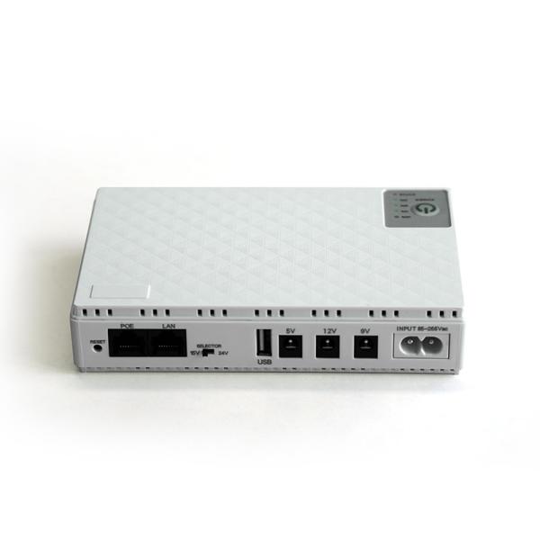 Portos PoE selecionados Mini Online Ups para Roteador e Antenna WiFi