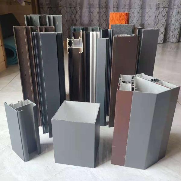 ISO9001 6063 6061 Aluminum Alloy Profile For Thermal Break Window