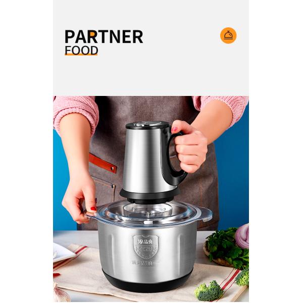 Kitchen Electric Meat Grinder Machine 500W 4L third gear