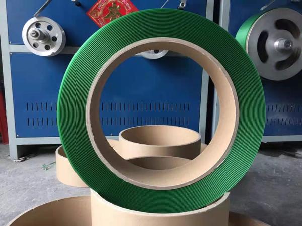 CE Approved PET Strapping Band Production Line Single Screw Energy Saving