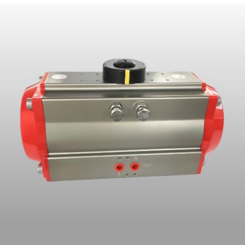 Aluminium Rotary Stroke Rack And Pinion Pneumatic Actuator With ISO 5211 Mounting