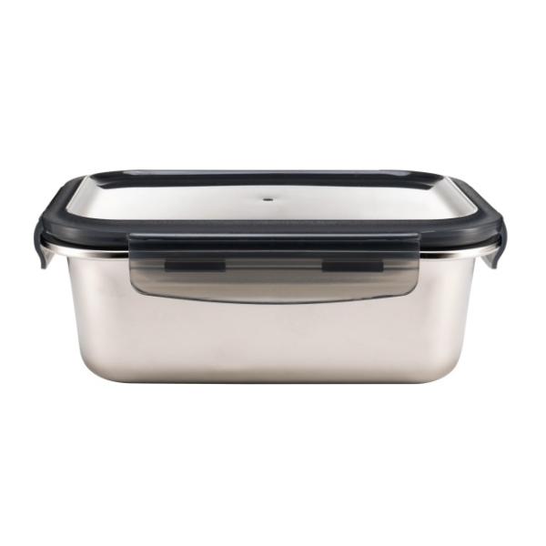 Modular Stainless Steel Meal Prep Containers With PP Lid 260ml 820ml 1200ml 1930ml
