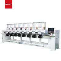 Máquina automatizada do bordado da máquina do bordado de 12 agulhas 8 CE principal para camisas