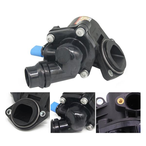 Complete Thermostat Housing Assembly Audi Car Engine Parts With Sensor 06b121111k