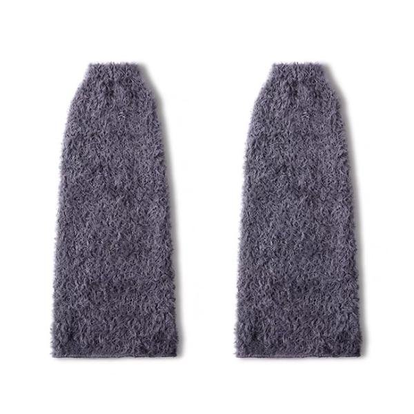 Fluffy Loose Knit Women Leg Warmers For Yoga And Casual Wear
