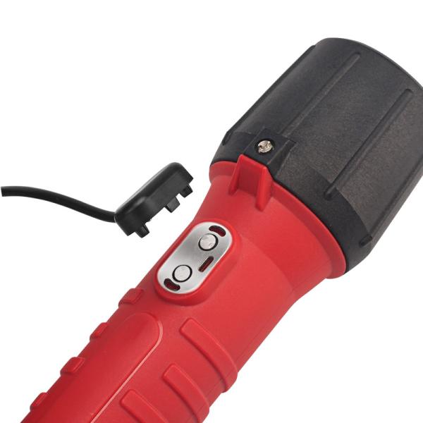 LCD Screen Display LED Flashlight Power 3W Electric Torch High Lumen Usb Rechargeable