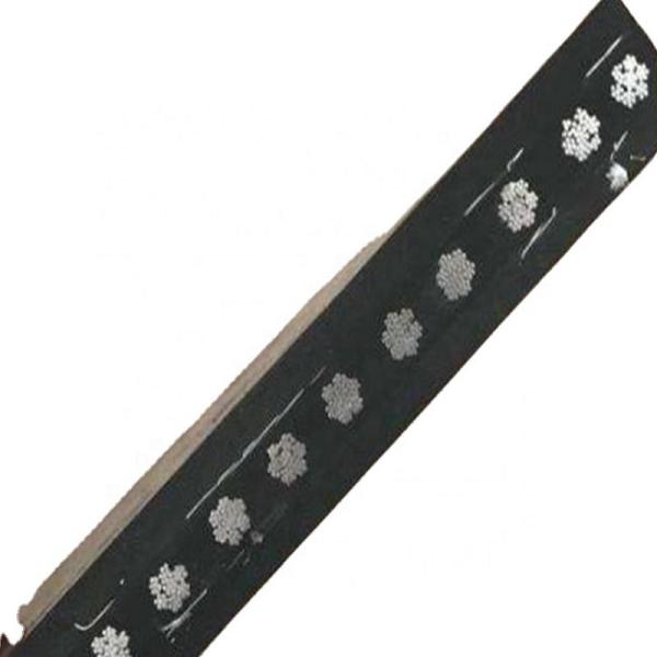 Comprimento resistente ao calor 3000MM da correia transportadora de corda de fio ST800