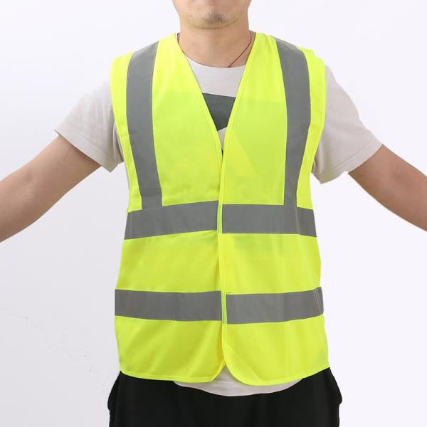 Vestes de sécurité réfléchissantes universelles lavables et respirantes