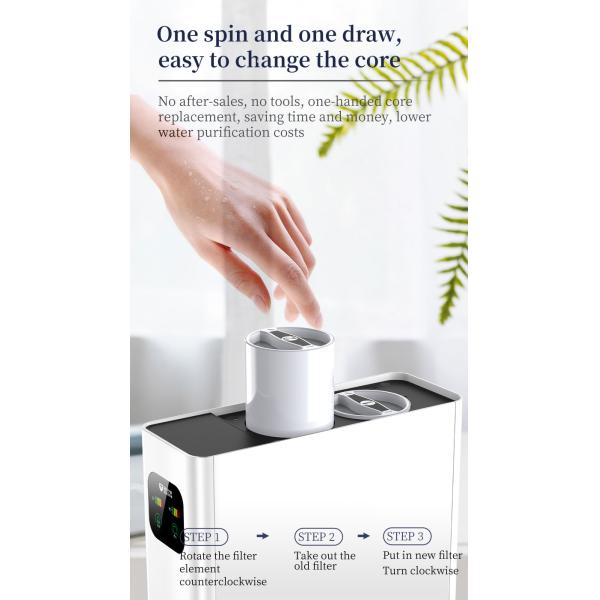 Осмоз 600GPD 800GPD системы RO водяного фильтра Undersink Tankless обратный