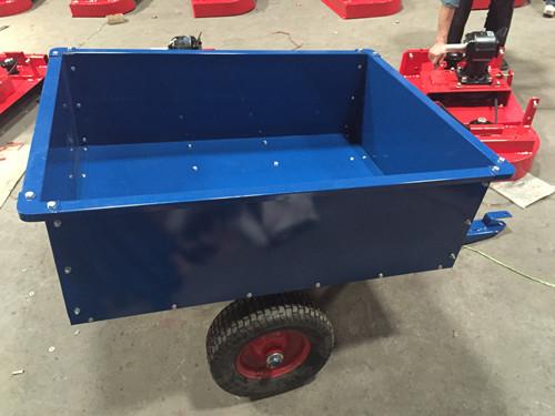 WCART - 2Wheel 9.9cubic. Utility Cart Trailers; single axle Atv Trailer; Garden Trailer For Atv Quad