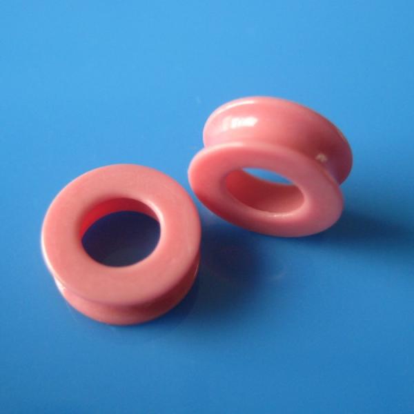95% High Purity Ceramic Wire Guides High Quality Grooved Size Customized