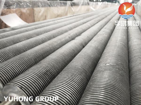 ASME SA249 TP304 Tubo con aletas extruidas para intercambiador de calor