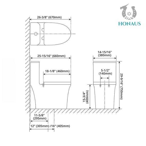 Inodorous Single Piece Western Toilet Seat Quick Detach Seat Cover