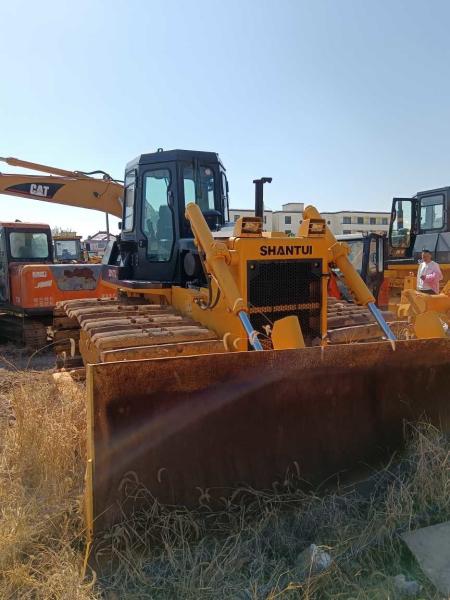 Refazido SHANTUI SD16 Bulldozer com 3.4 M lâmina 185 HP potência