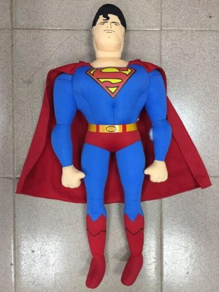 Large Superman Cartoon Plush Toys Stuffed Soft Toys 16 inch / 24 inch / 36 inch