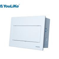 Clôture en plastique de distribution d'énergie monophasé de boîte d'IP40 MCB