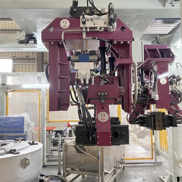 Automatic Low Pressure Die Casting Machine For Brass Faucets Casting