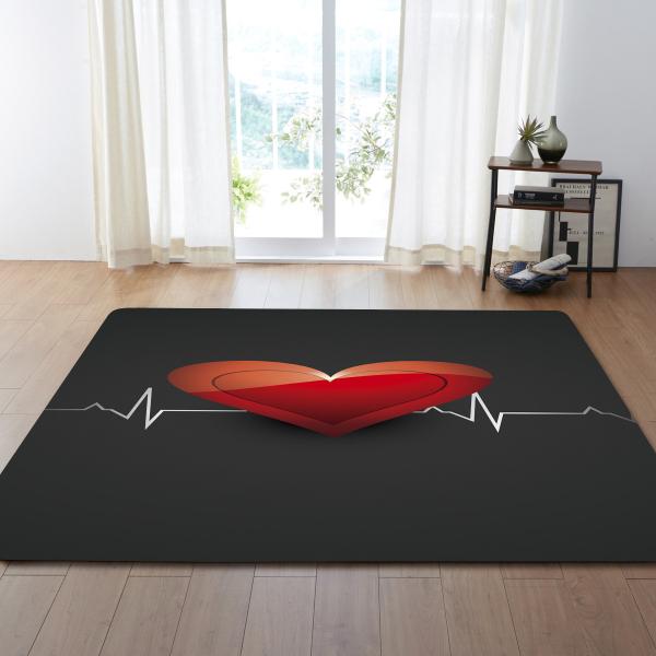 Love Contemporary Rugs For Living Room Bedroom 5x7 Anti Slip