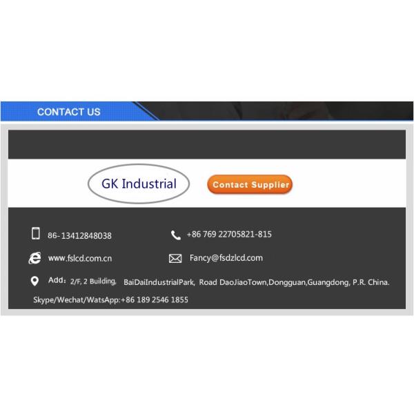 Экран таможни 3в 5в ФСТН Лкд с дисплеем Лкд этапа Пин металла Коннетор 7