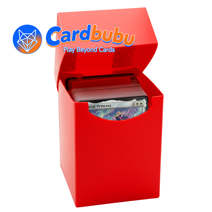 Customizable Magic  YuGiOh Deck Box Archival Grade PP 100 Card Crush Resistant Brandable