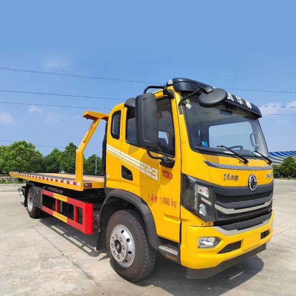 Huashen  5-8 Tons Flatbed Trailer Wrecker Truck   Tow Trucks