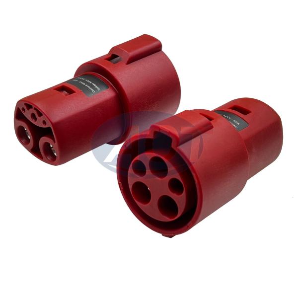 Portable EV Plug J1772 EV Vehicle Charging Plug Adapter 80Amp Tesla To J1772 Adapter