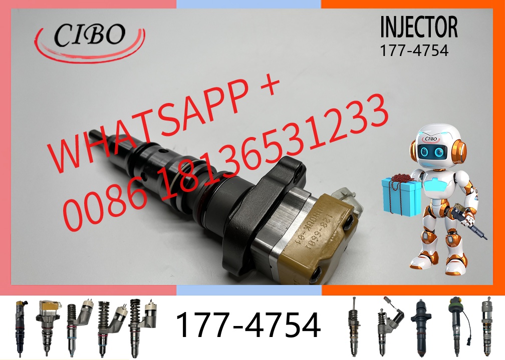 original Diesel Fuel Injector 177-4754 1774754 for 3126B 3126 Engine Excavator 322C 325C Injector Nozzle Assembly Excavator Spare Parts Supplier original new injector