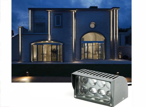 24W LED Beam Wall light spot light ultra long distance outdoor waterproof light column Roman column super bright outdoor
