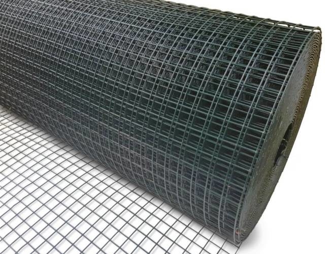 PVC 4ft x 50ft покрыл сваренную сетку Rolls для барьера предохранителя сада