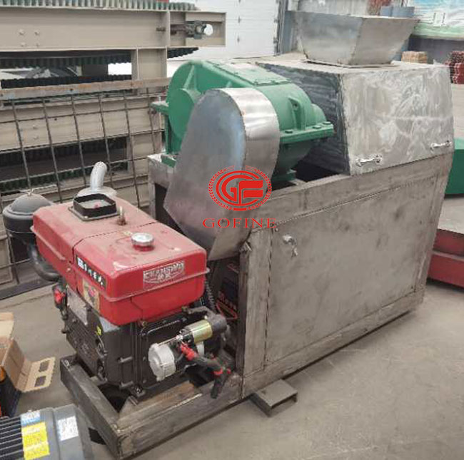 гранулятор ролика двойника шуги 380v 8mm 2t/H Q235