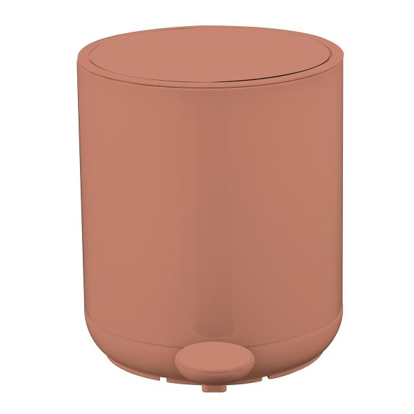 Organizador de sala de estar contemporânea passo no contentor de lixo com fechamento suave