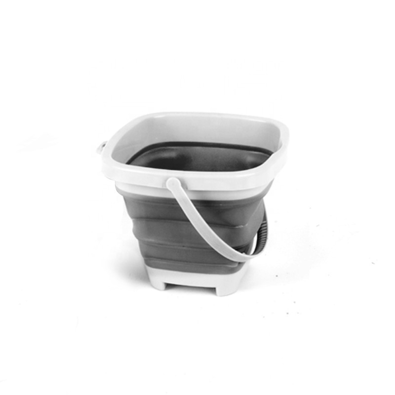 Factory Hot-Selling Wholesale Household Silicone Gel Fold Portable Durable Large Capacity Bucket for Kitchen Vegetable Washing