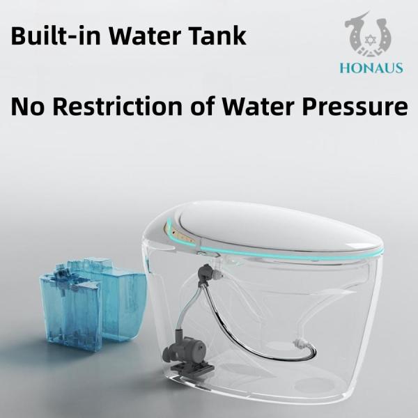 CUPC European 110v/220VAC Bathroom Toilet Bowl Smart Commode Auto Wash