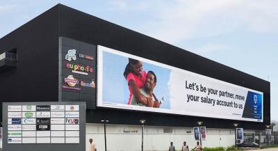 Front Access 1000x1000mm P4.81 Outdoor Advertising Billboard Wall Mounted Led Screen