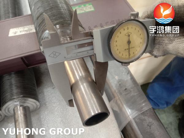 Embedded Fin Tube ASTM A179 Carbon Steel Seamless Tube G Type Finned Tube