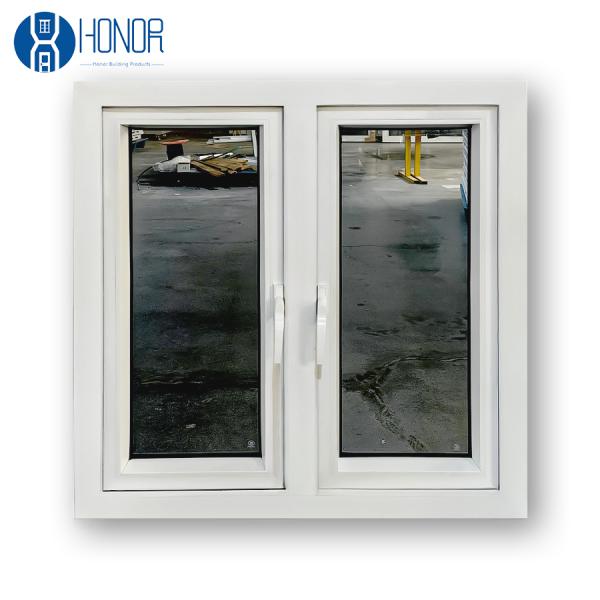 UPVC Frame Custom Casement Window With Cheap Price