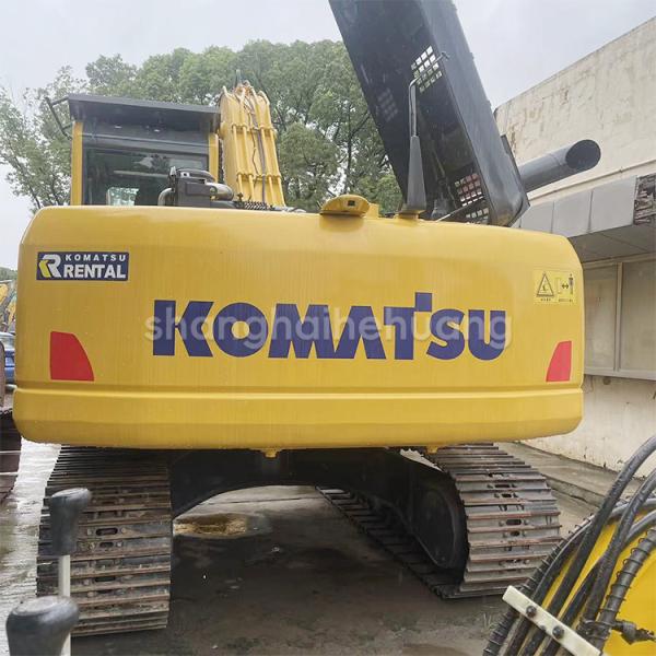 Used Japanese construction machinery Komatsu PC200 excavator with 0.8m3 bucket capacity