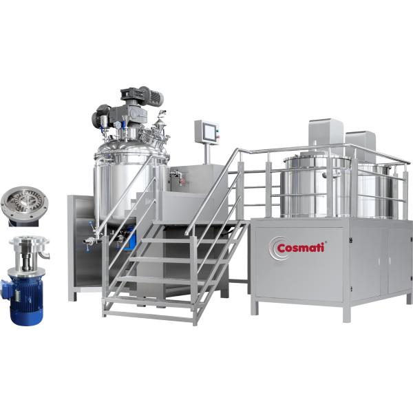 Toothpaste Production Line Shampoo Mixing Tank Hand Cream Making Machine
