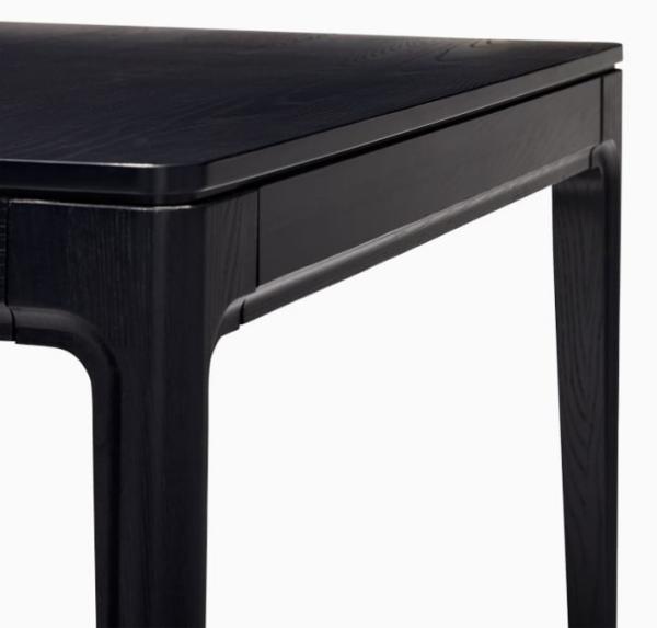 Rectangular Dining Table Set Furniture With Semi Gloss Finish And Chair