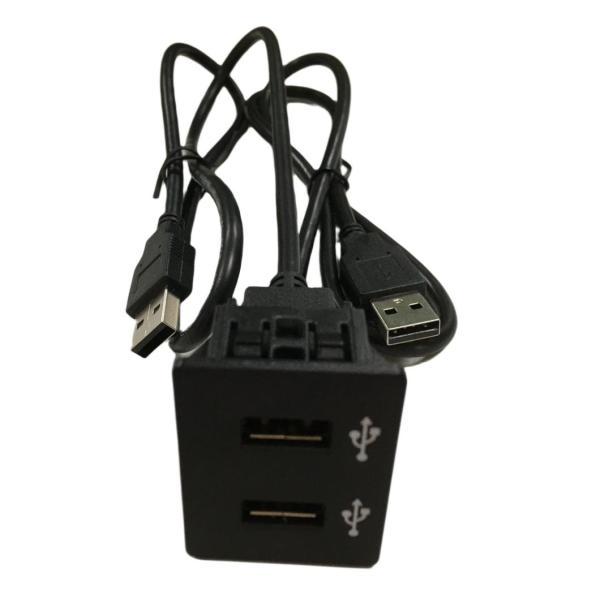 Автомобиль Dash кабельной проволоки шнурки одно Dual Car зарядное устройство USB разъем