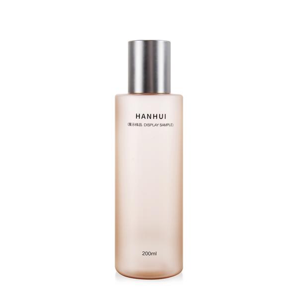 230ML OEM ODM Custom Plastic Bottles With Electroplated Lid For Toner