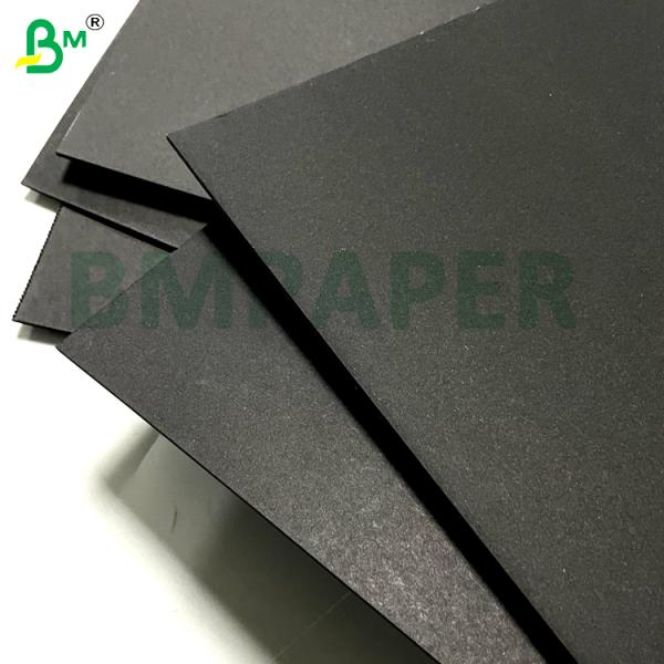 300g 400g Printability Fold Resistance Double Sided Black Cardboard For Hardcover Book Covers Business Cards 300g 400g Impresión Resistencia al pliegue Cartón negro de doble cara para libros de tapa dura Tarjetas de visita