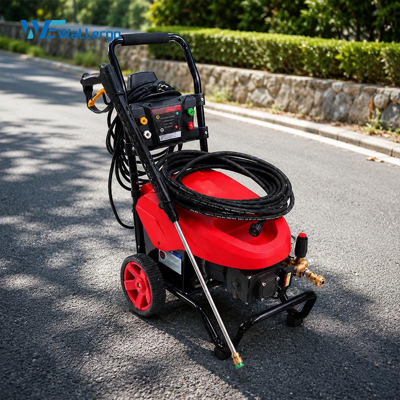 High Quality 220V High Pressure Car Washer Factory Warehouse Street Cleaning Machine