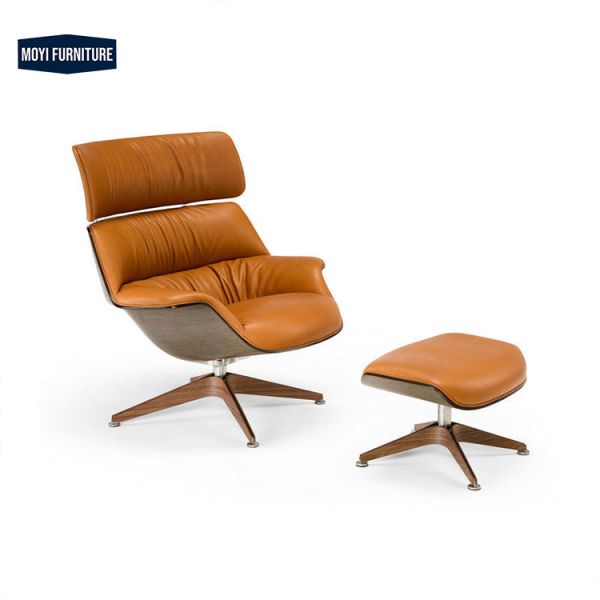 Custom Synthetic Leather Comfortable Back Office Chair Home Leisure Nordic Modern Simple Study Book Desk Chair Creative