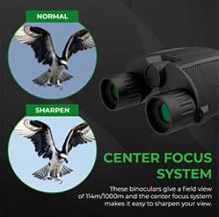 Adults Kids 10X25 HD Binoculars Telescope With Dia 12mm Eyepiece