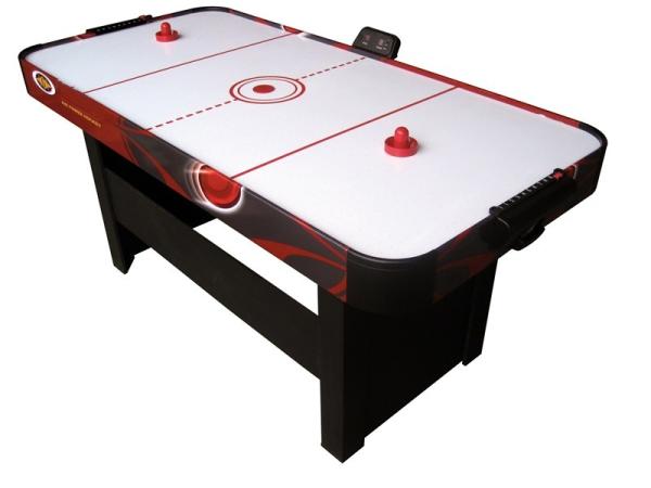 Interactive 5FT Air Hockey Game Table Color Graphics Design With Powerful Motor