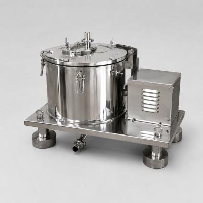 Plant Dehydration and Spinning Basket Centrifuge With Cooling Jacket