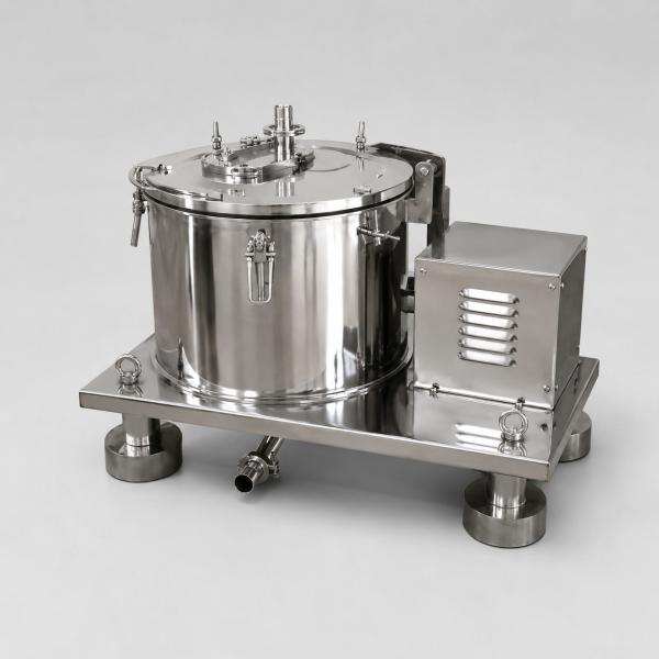 Cold Solvent Extract Basket Centrifuge Machine For Solid Liquid Separation