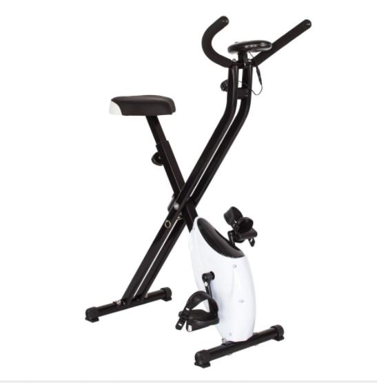 Yellow White Mini Pedal Bike Exerciser , Printing Logo Leg Pedal Exerciser