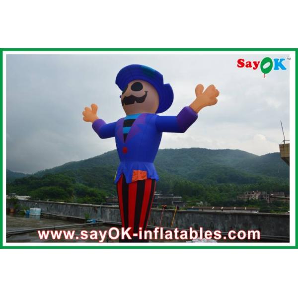 Inflatable Wind Dancer Advertsing Campaign Inflatable Sky Dancer Single Leg Height 2 - 8M
